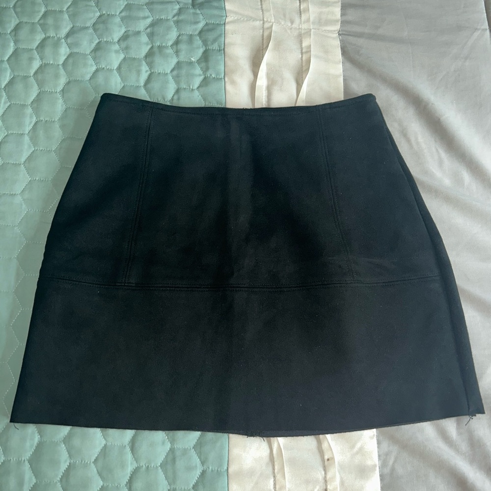 Kendall & Kylie Black Mini Skirt